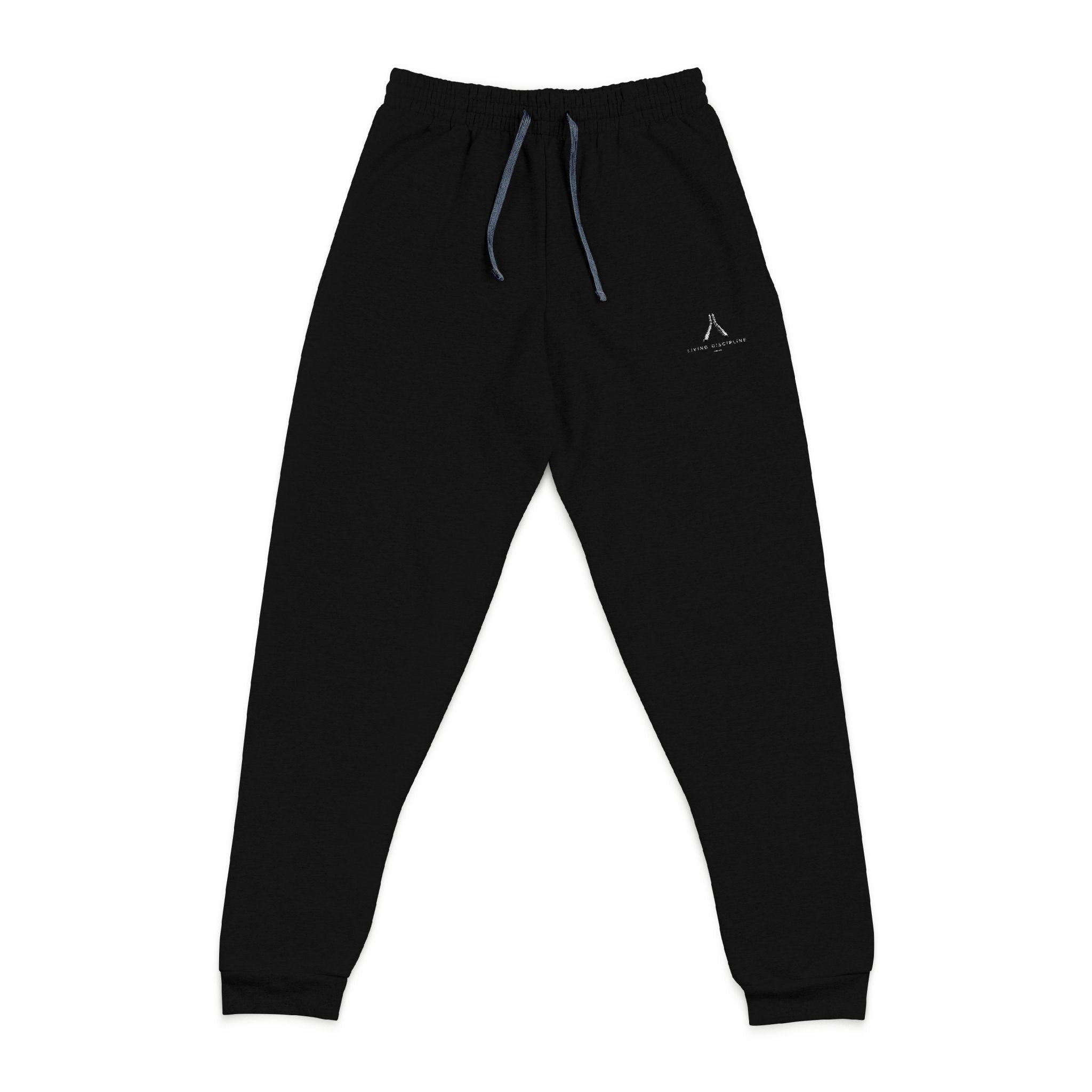 Embroidered Living Discipline Logo Joggers
