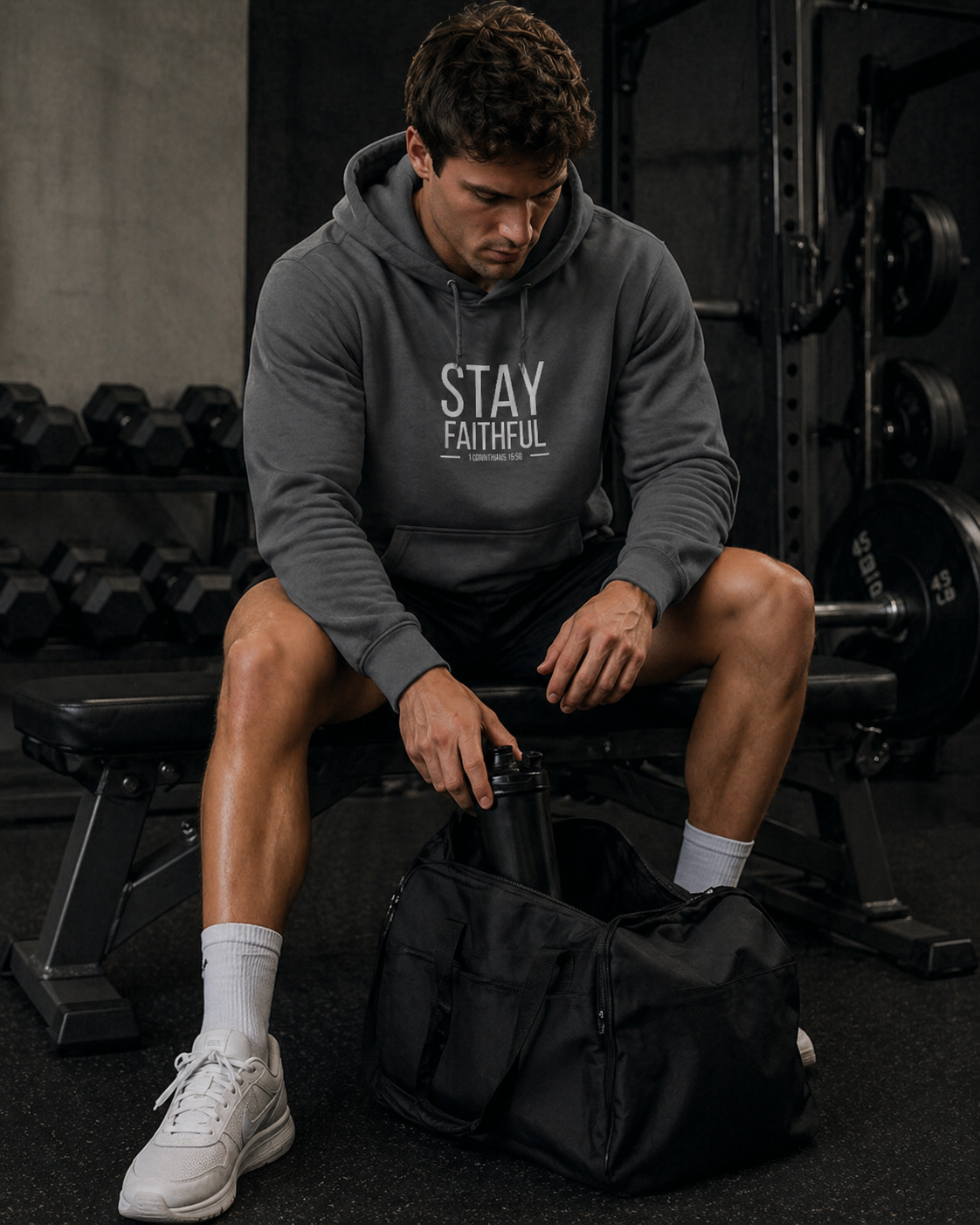 "Stay Faithful" Unisex Hoodie