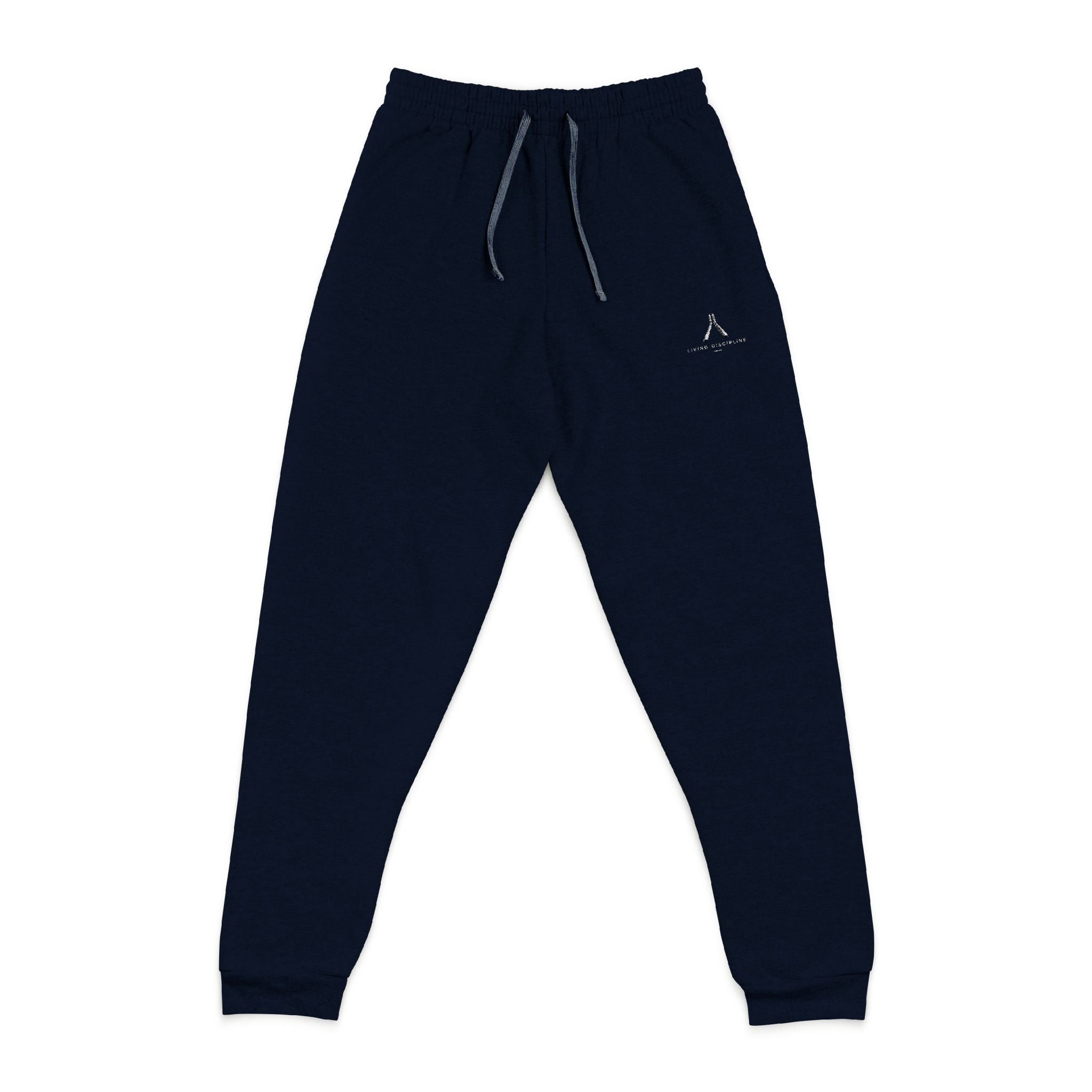 Embroidered Living Discipline Logo Joggers