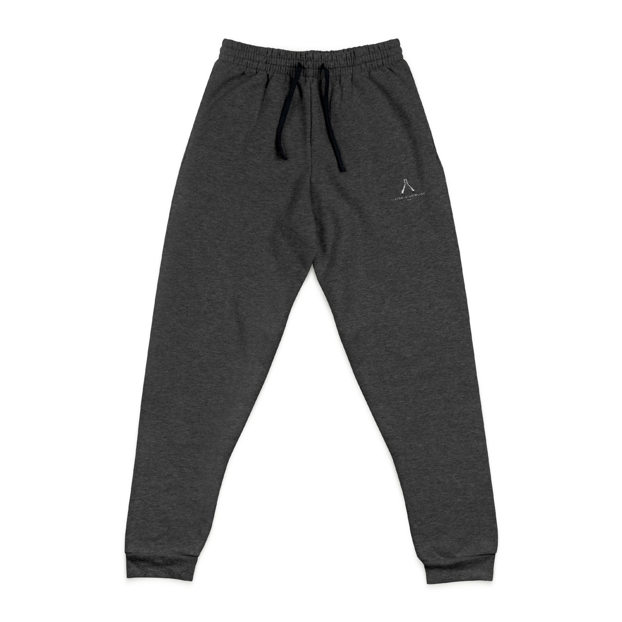 Embroidered Living Discipline Logo Joggers